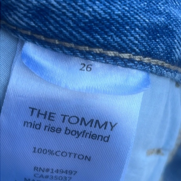 Favorite Daughter THE TOMMY Mid Rise Boyfriend Jeans Women's Size 26 - Picture 10 of 11